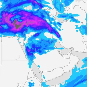 Rain, snow, and bitter cold: weather fluctuations in several Arab countries