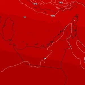 الإمارات - المركز الوطني | طقس صحو إلى غائم جزئيا ورطب ليلاً في الأيام القادمة     