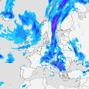 After the severe drought .. very heavy rains are the prominent feature ...