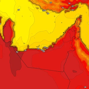 Emirates - Le centre national | La vulnérabilité du pays à la masse d'air chaud augmente pour les deux prochains jours