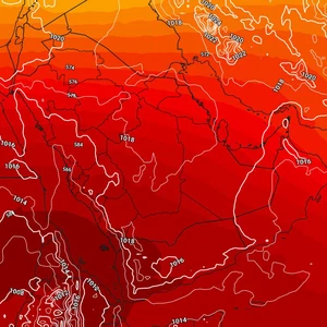 النشرة الأسبوعية للكويت | مُرتفع جوي في طبقات الجو العليا وطقس مُستقر مع ارتفاع نسب الغُبار أحياناً بفعل نشاط الرياح