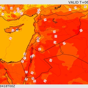 أجواء متقلبة ومنخفض جوي خماسيني حار نسبياً يزور البلاد 