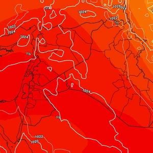 Kuwait | Control of the Siberian air high over the country imposes stability on the skies during the coming days