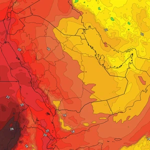 Golfe Arabique | Fluctuations de chaleur avec vents poussiéreux actifs et pluie attendues dans ces zones