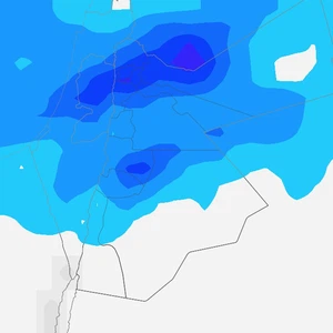 Jordanie : Des orages accompagnés de conditions météorologiques instables sont attendus en début de semaine prochaine.