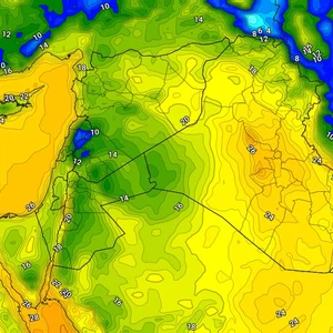 العراق | انخفاض ملموس على درجات الحرارة واعتدال الأجواء ليلاً مُنتصف الأسبوع