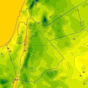 Jordanie | Les nuits sont plus froides que d'habitude et alerte de faible visibilité horizontale en raison du brouillard dans les montagnes et les plaines orientales