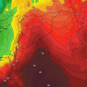 A Khamsin low-pressure system followed by a cold snap necessitates the return of winter clothing in May.
