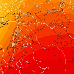 Jordan: First extension of the Red Sea depression this month on Friday and Saturday