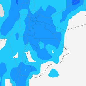Jordan: Unstable weather conditions starting Saturday evening will bring thunderstorms to several areas.