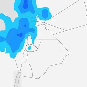 Jordan | Find out the areas covered by the chances of rain in the coming days (details)