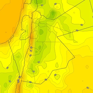 Jordan | For the first time since the end of spring, the temperature in the capital Amman may drop below 30 degrees Celsius at the end of the week (details)