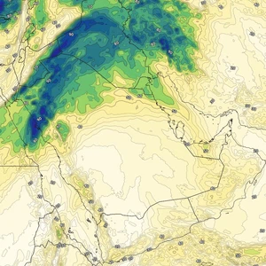 حالة قوية من عدم الأستقرار على شمال غرب السعودية