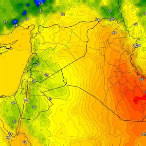 Jordan: Temperatures to drop starting Monday, no signs of heat waves.