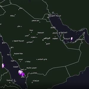 السعودية - 10:35 صباحاً | تكاثر السحب الركامية الرعدية وتأثيرها على أجزاء من جازان وعسير