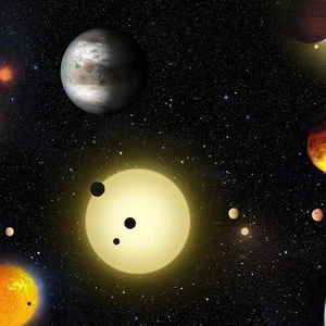 اكتشاف نظام مشابه للمجموعة الشمسية