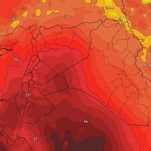 الأردن: ازدياد دفء الأجواء الثلاثاء والأربعاء في مقدمة لأول منخفض جوي خماسيني يؤثر على المملكة نهاية الأسبوع (التفاصيل) | عرب تايم الأردن: ازدياد دفء الأجواء الثلاثاء والأربعاء في مقدمة لأول منخفض جوي خماسيني يؤثر على المملكة نهاية الأسبوع (التفاصيل) | عرب تايم