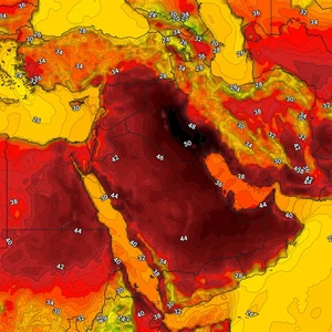موجة حر اقليمية تضرب 10 دول عربية الأيام القادمة