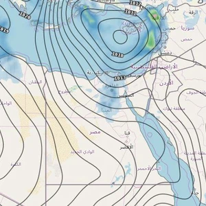 الخميس والجمعة | أجواء مغبرة وممطرة على أجزاء واسعة من شمال البلاد