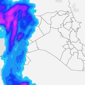 Jordanie : Le Royaume continuera d&#39;être affecté par des systèmes météorologiques complexes (conditions météorologiques instables) en début de semaine prochaine.