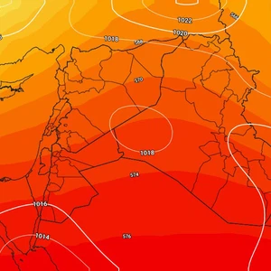 الأردن | ارتفاع واضح على درجات الحرارة مع ظهور السُحب العالية وهبوب الرياح الشرقية