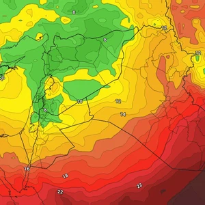 Jordanie : Baisse nette et croissante des températures à partir de vendredi soir