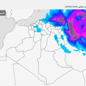 حالة الطقس في تونس | استمرار التقلبات الجوية والأمطار الاثنين والثلاثاء 