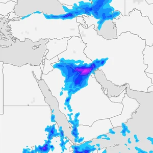 حالة من عدم الاستقرار الجوي تشمل 4 دول عربية تترافق بأمطار رعدية وبَرَديات نهاية الأسبوع