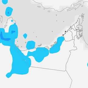 Emirates | Chances of cumulus clouds and precipitation forming this week.Details