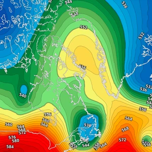Severe cold waves accompanied by snow and negative temperatures will affect northwestern Europe and North America in the coming days