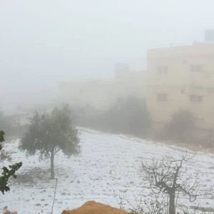 بالفيديو... مشاهد متنوعة من ثلوج مرتفعات الجنوب اليوم الاثنين 