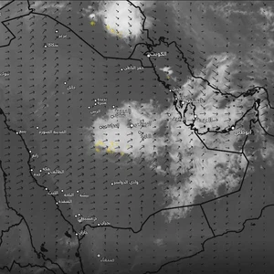 تحديث الساعة 7:20 | إستمرار نشاط السُحب الرعدية على أجزاء من منطقة الرياض 