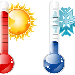 ما التغيرات التي تحدث على درجة الحرارة ؟