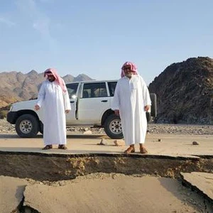 تعليق الدراسة ببعض قرى ينبع النخل بسبب مخلفات الأمطار