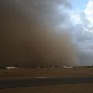 سحب رعدية شمال غرب البلاد