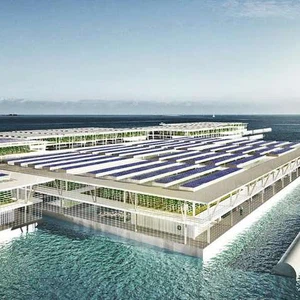 Six bâtiments flottants alimentés à l&#39;énergie solaire