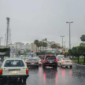 أمطار غزيرة على الطائف ومتفرقة على مكة المكرمة أمس الإثنين 