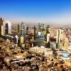 منظر عام للعاصمة عمان 