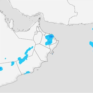 Sultanate of Oman | List of areas covered by rain forecast for Wednesday and its intensity..Details