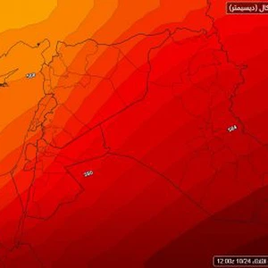 درجات الحرارة إلى الإرتفاع خلال اليومين القادمين، وإختلاف الأجواء خلال عطلة نهاية الأسبوع