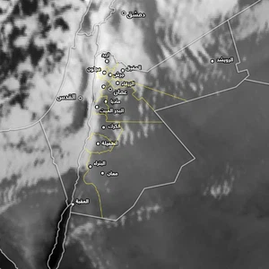 Jordan - Updated at 7:20 pm | The beginning of a gradual regularity in rainfall in the north and center of the Kingdom