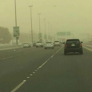 مدينة جدة تأثرت بموجة غبار كثيفة يوم السبت