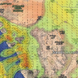 جدة والسواحل الجنوبية الغربية : رياح نشطة وهبات قوية يومي الاثنين والثلاثاء