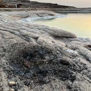 ظاهرة الرمي العشوائي.. صور في البحر الميت تثير غضباً في الأردن
