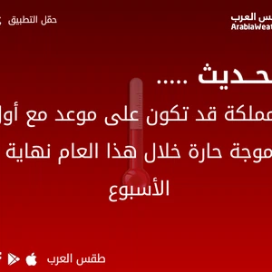 الأردن | المملكة قد تكون على موعد مع اول موجة حارة هذا العام مع نهاية الأسبوع....