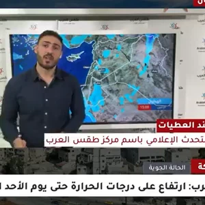 Jordanie | Des hausses de température importantes et successives, à partir de vendredi, et des risques d'orages en milieu de semaine prochaine