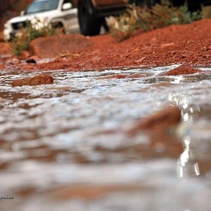 صورة قديمة من أمطار حائل 