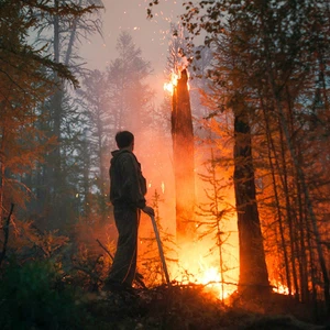 Siberian wildfires reach world's coldest inhabited city