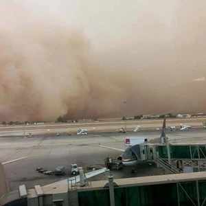 الأردن: تحويل وجهة 6 طائرات إلى العقبة وماركا بسبب الغبار