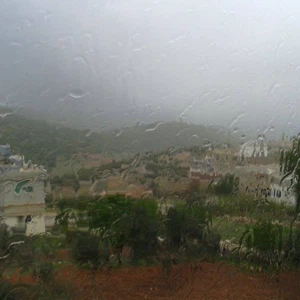 عجلون تسجل ارتفاع المعدل التراكمي لهطول الامطار الى 87%